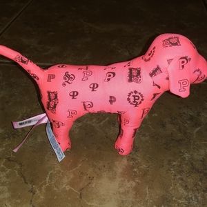 Victoria's secret pink monogram UK dog vs puppy